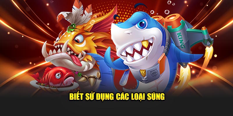 Biết sử dụng các loại súng